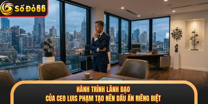Hành trình lãnh đạo của CEO Luis Phạm tạo nên dấu ấn riêng biệt
